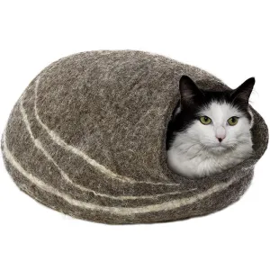 Duchess Dark Felt Cat Cave