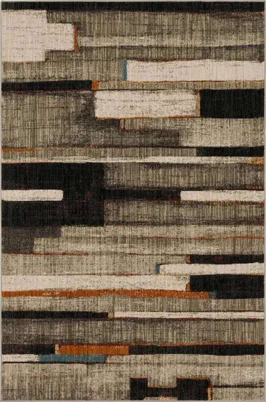 Elements 91456 90097 Compose Charcoal Rug