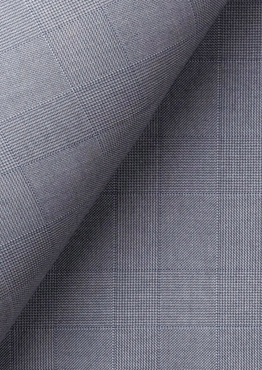 Ellis Light Grey Prince of Wales Suit