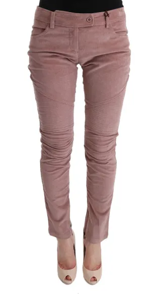 Ermanno Scervino Chic Pink Capri Cropped Trousers