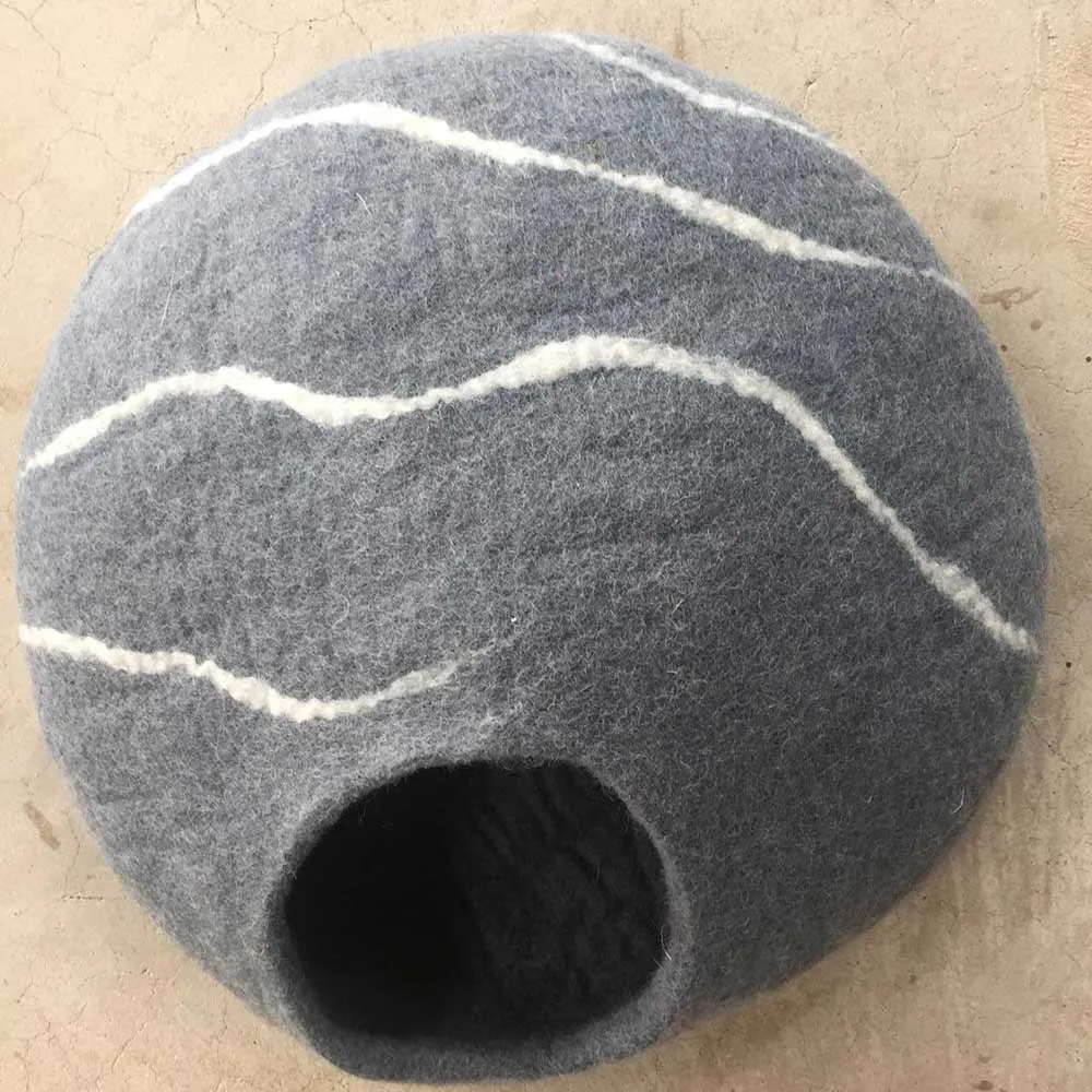 Felt Cat Cave Marble House