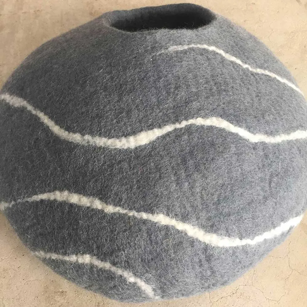 Felt Cat Cave Marble House