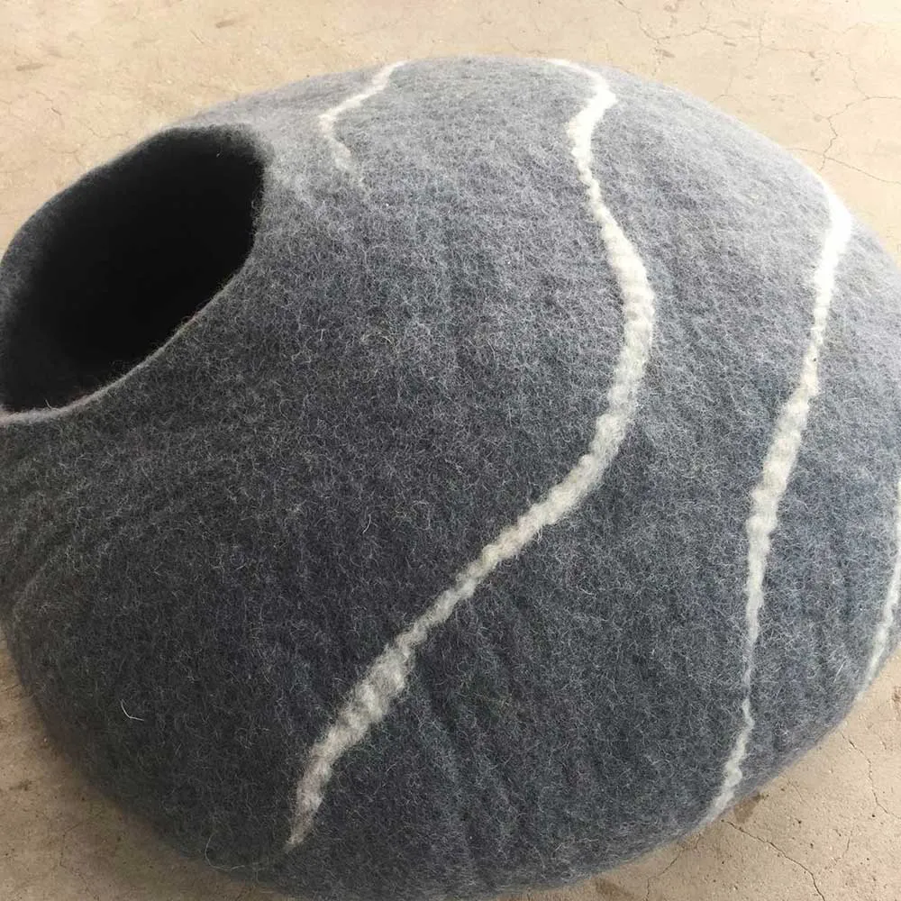 Felt Cat Cave Marble House