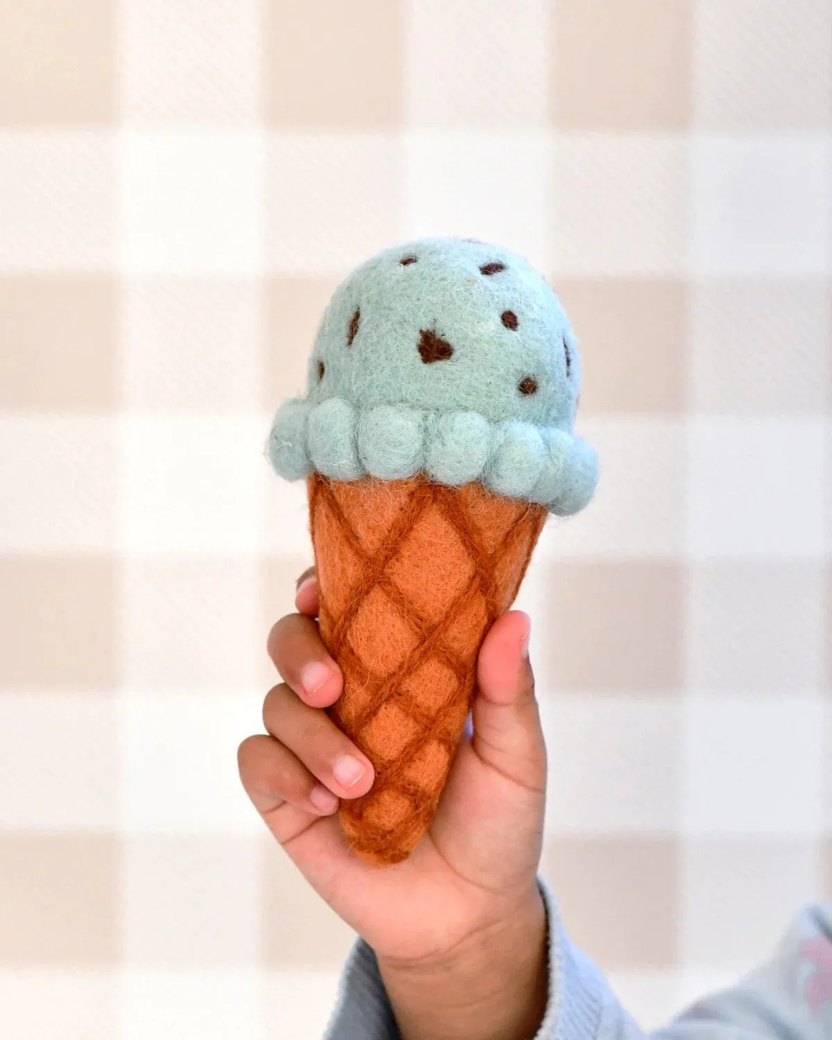 Felt Ice Cream Cones | Play Food