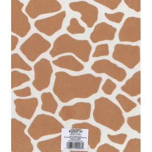 Felt Sheet 09 x 12in Giraffe Brown