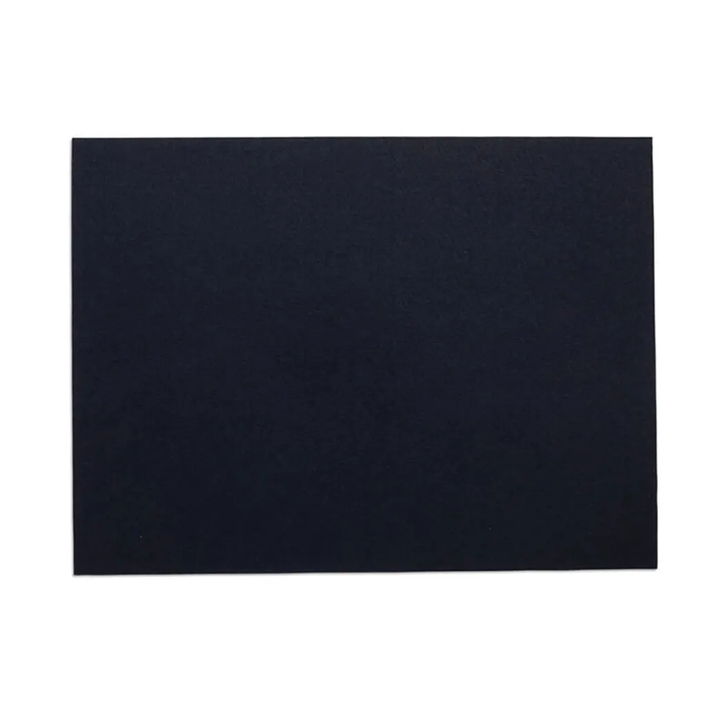 Felt Stiffened Sheet 9in x12in, Black