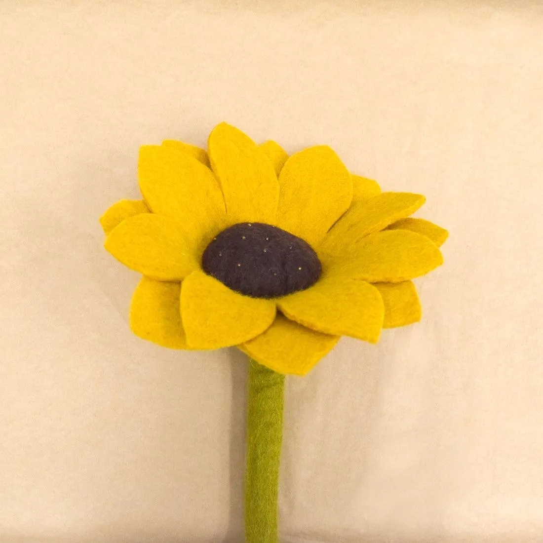 Felt Sunflower