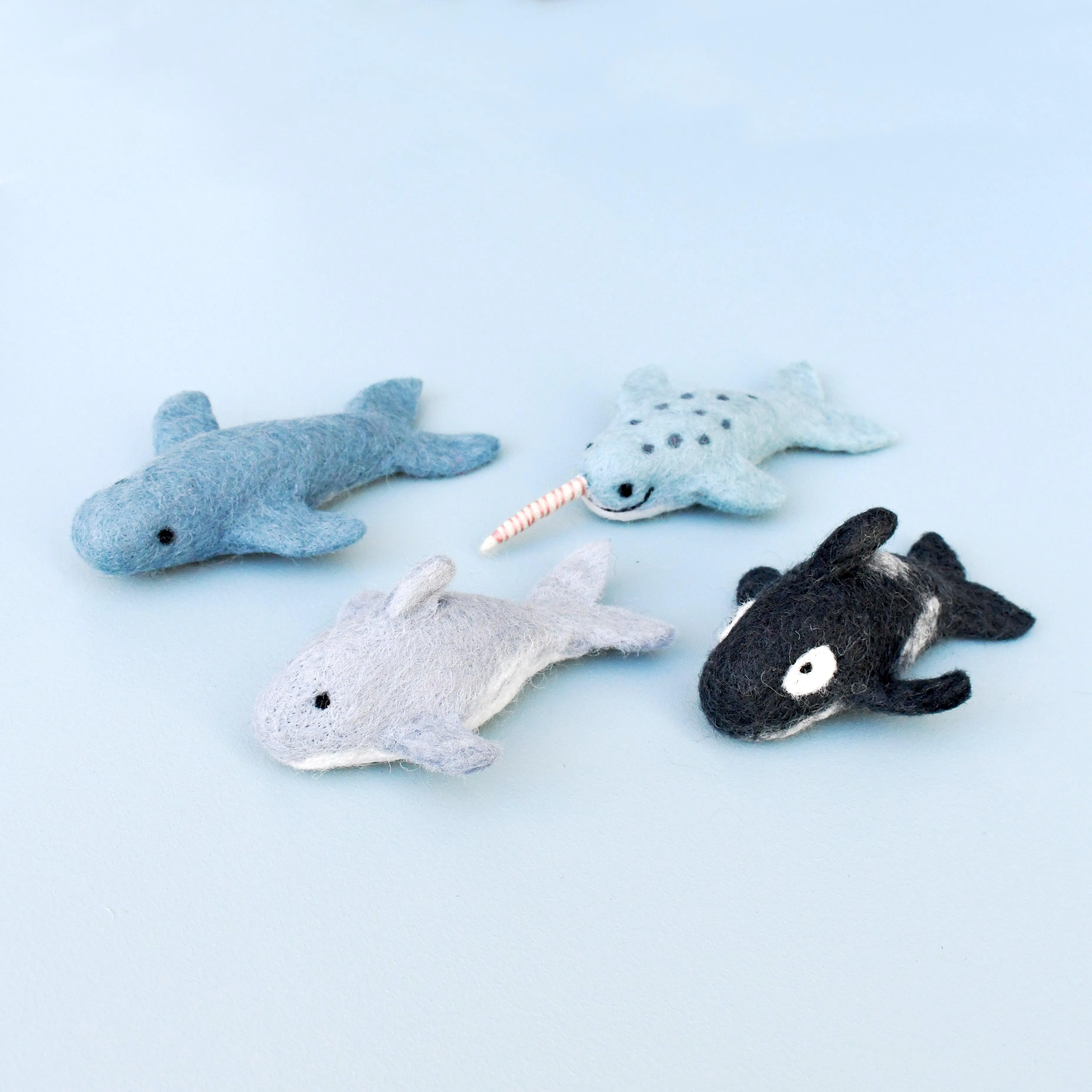 Felt Whale Toy