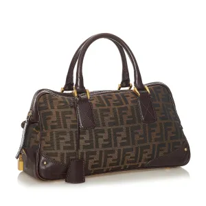 Fendi Zucca Canvas Handbag (SHG-34303)