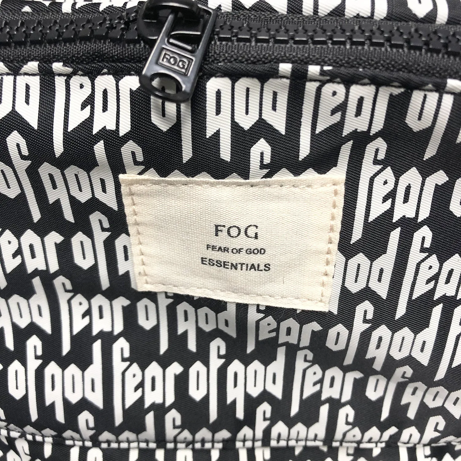 Fog Fear of God Essentials Bag Multi-Line Waist Bag Satchel