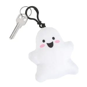 Ghost Stuffed Backpack Clip Keychains