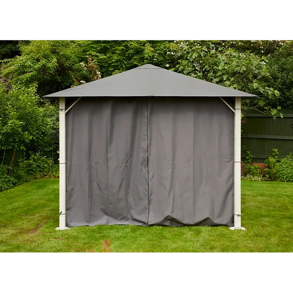 Glendale 2.5m x 2.5m Vintage Grey Gazebo