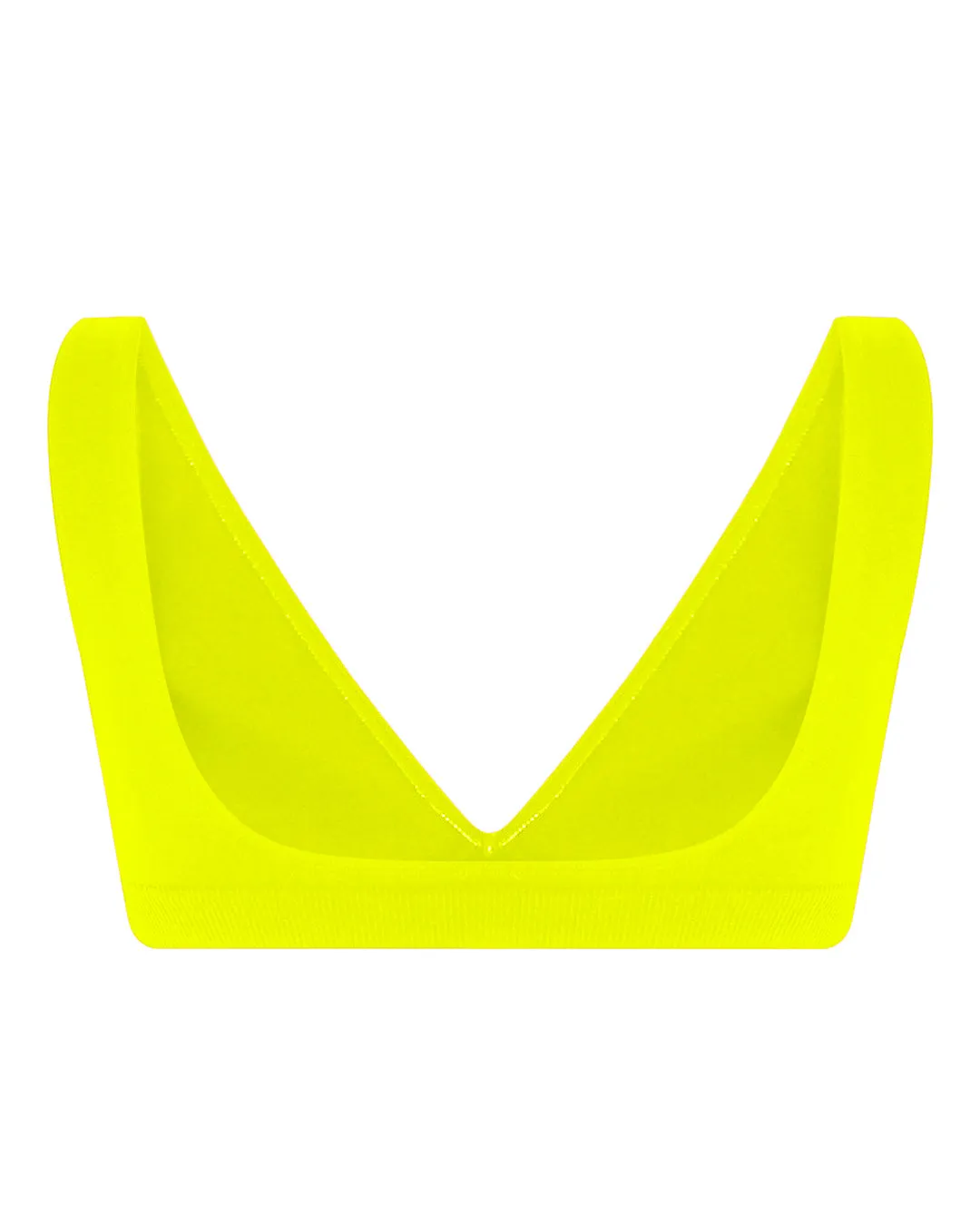 GRACEFUL Bikini Top | Neon Yellow