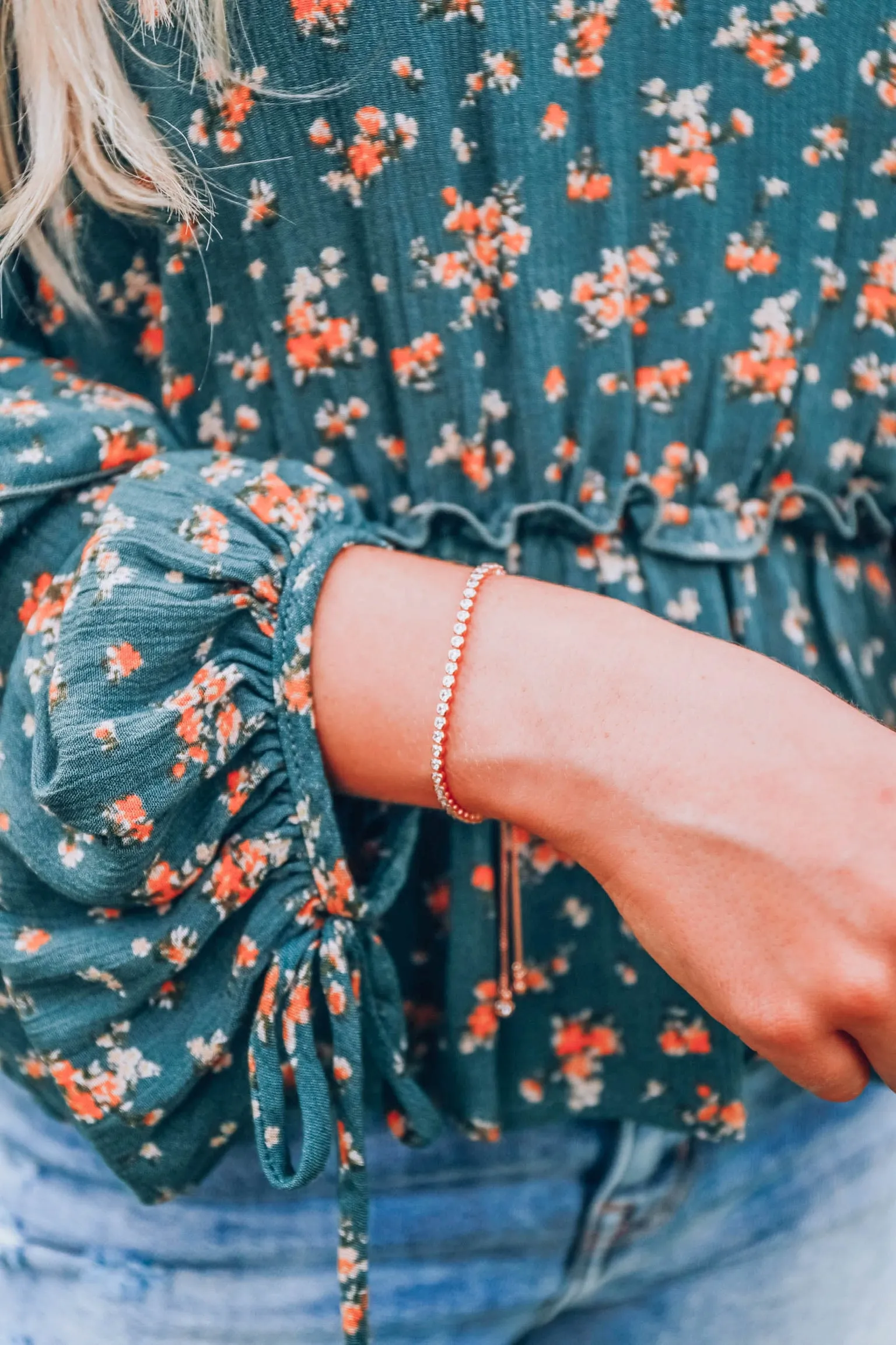 Graceful Bling Bracelet - Rose Gold