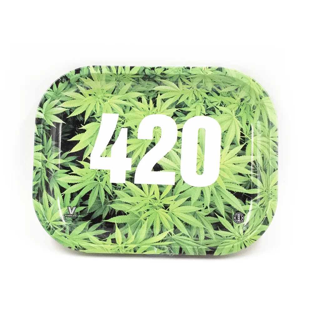 Graceful Leaves Rolling Tray