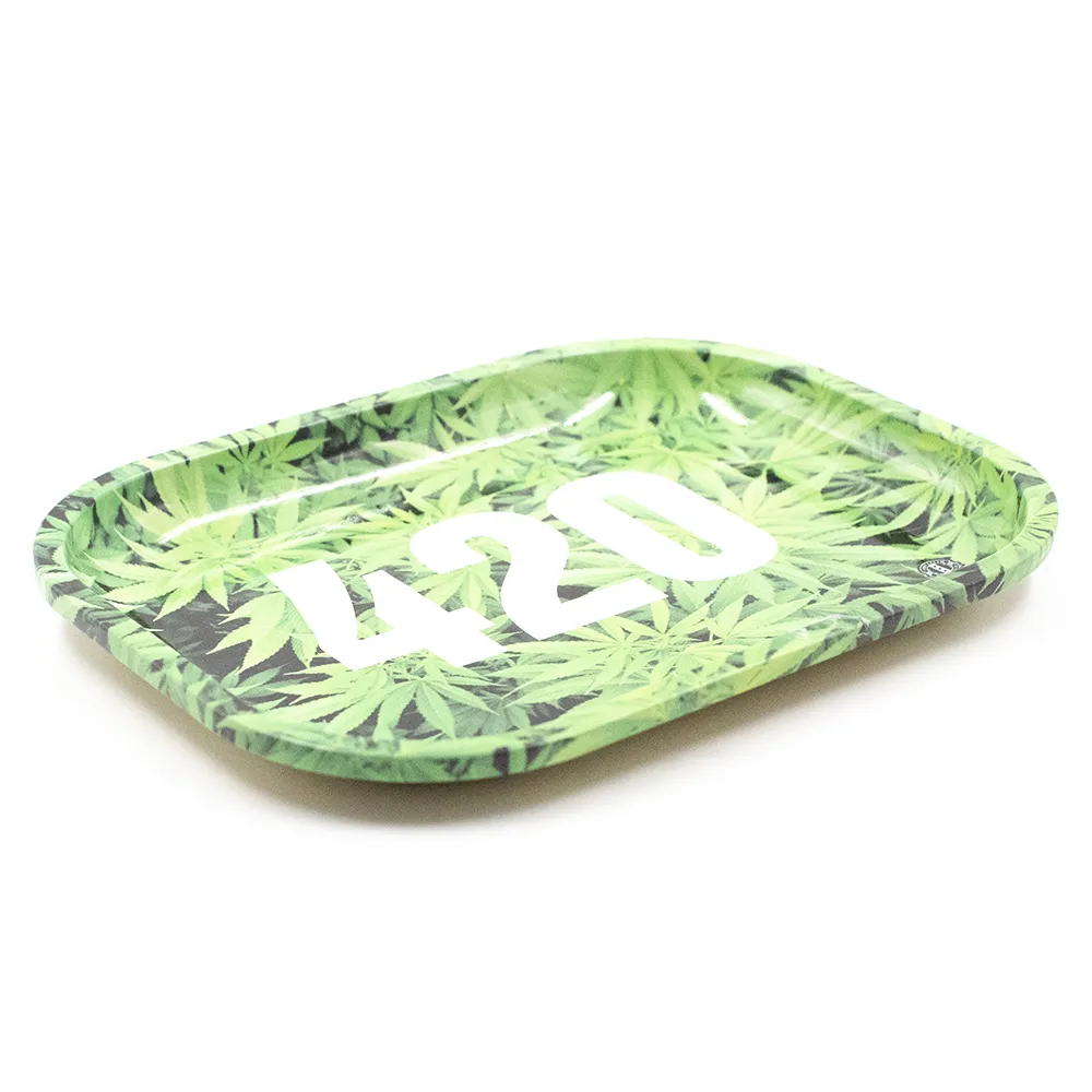 Graceful Leaves Rolling Tray