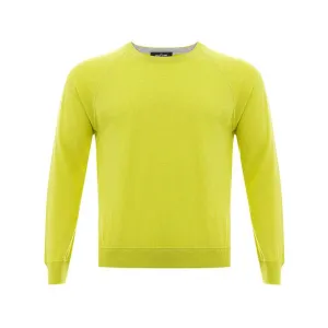 Gran Sasso Sunny Yellow Italian Cotton Sweater