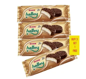 Halley Chocolate-Coated Biscuits