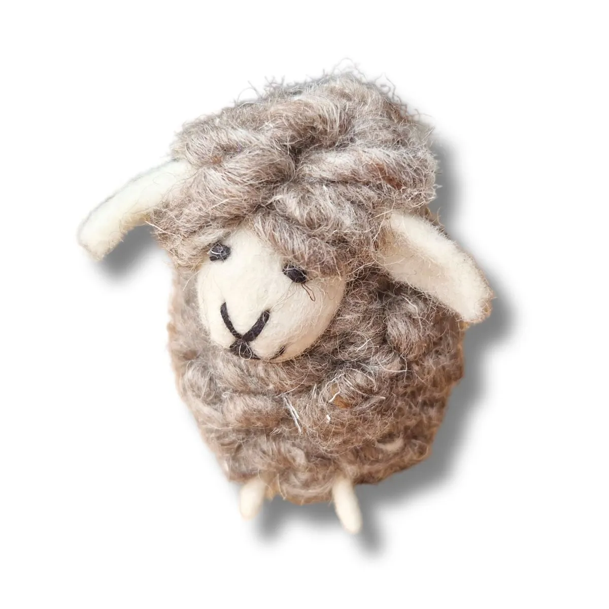 herdwick felt sheep ornament