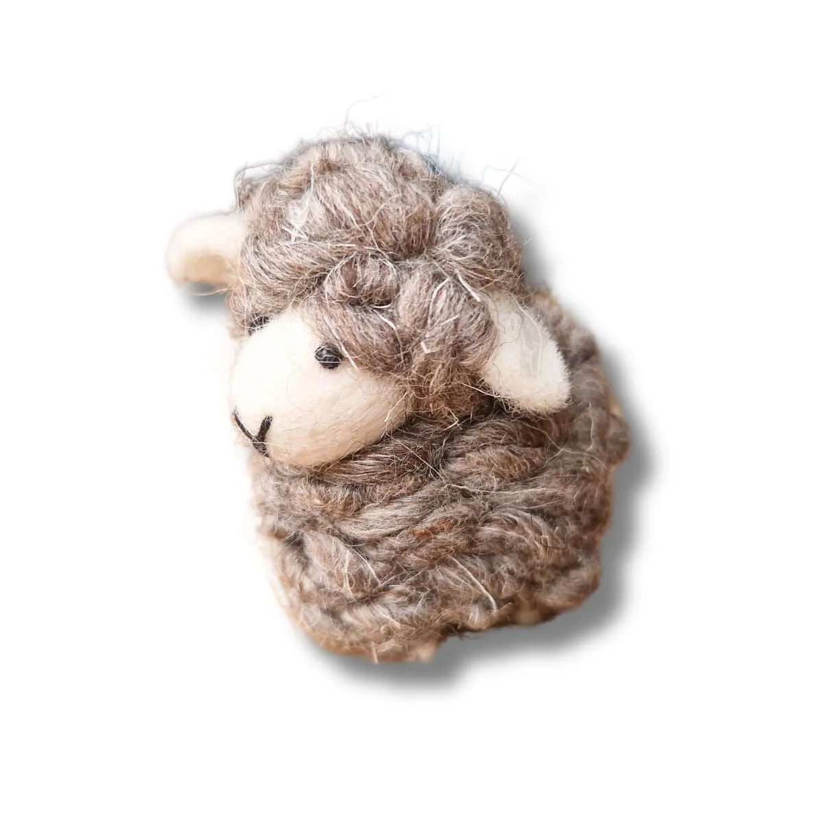 herdwick felt sheep ornament