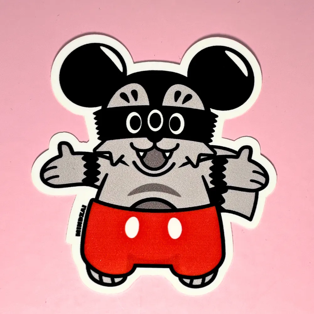 Hunter Mickey Vinyl Sticker