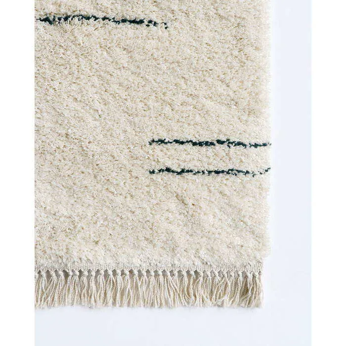 Intrepid Enrica Floor Rug - Ecru    (100% Polypropylene)