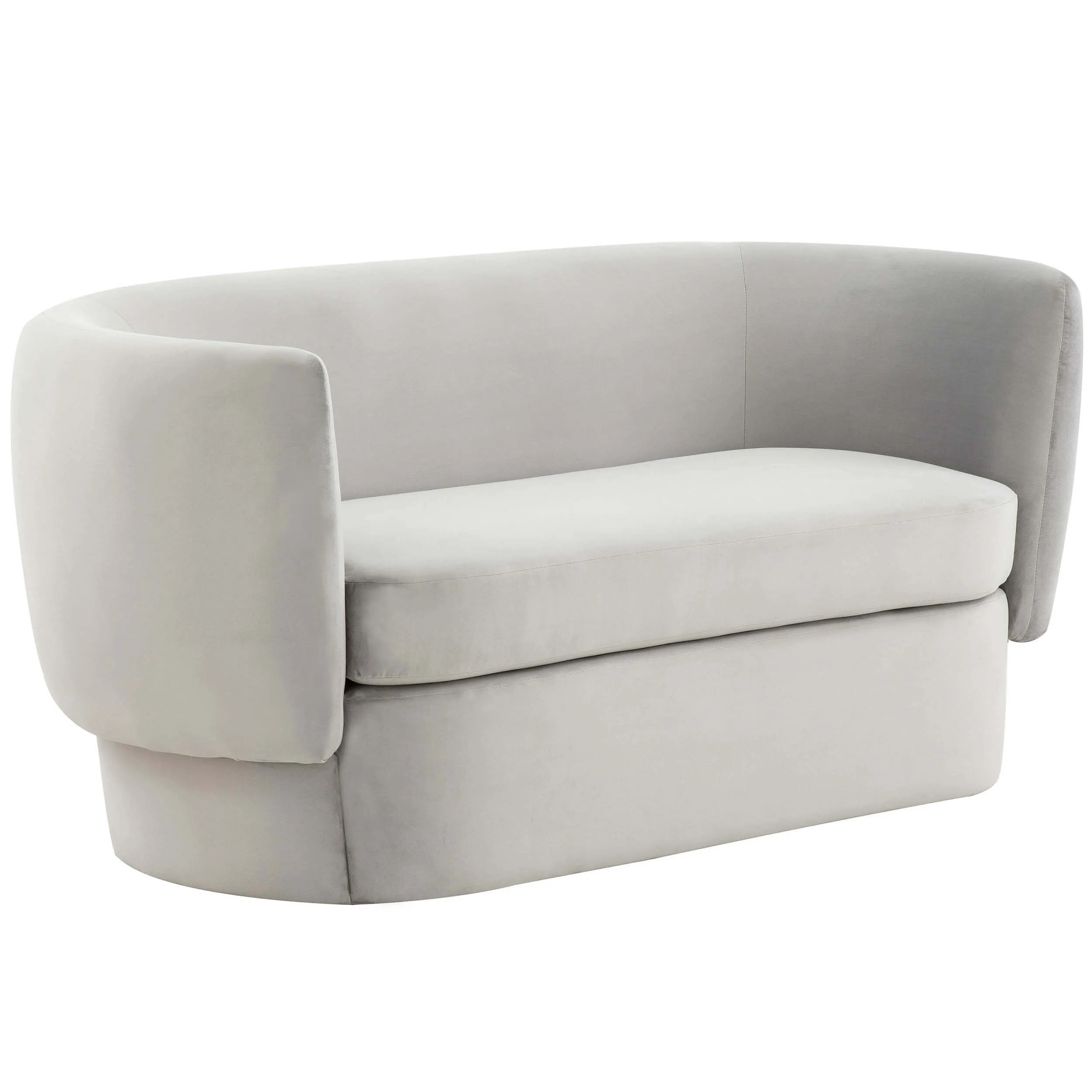 Isabella Loveseat, Light Grey