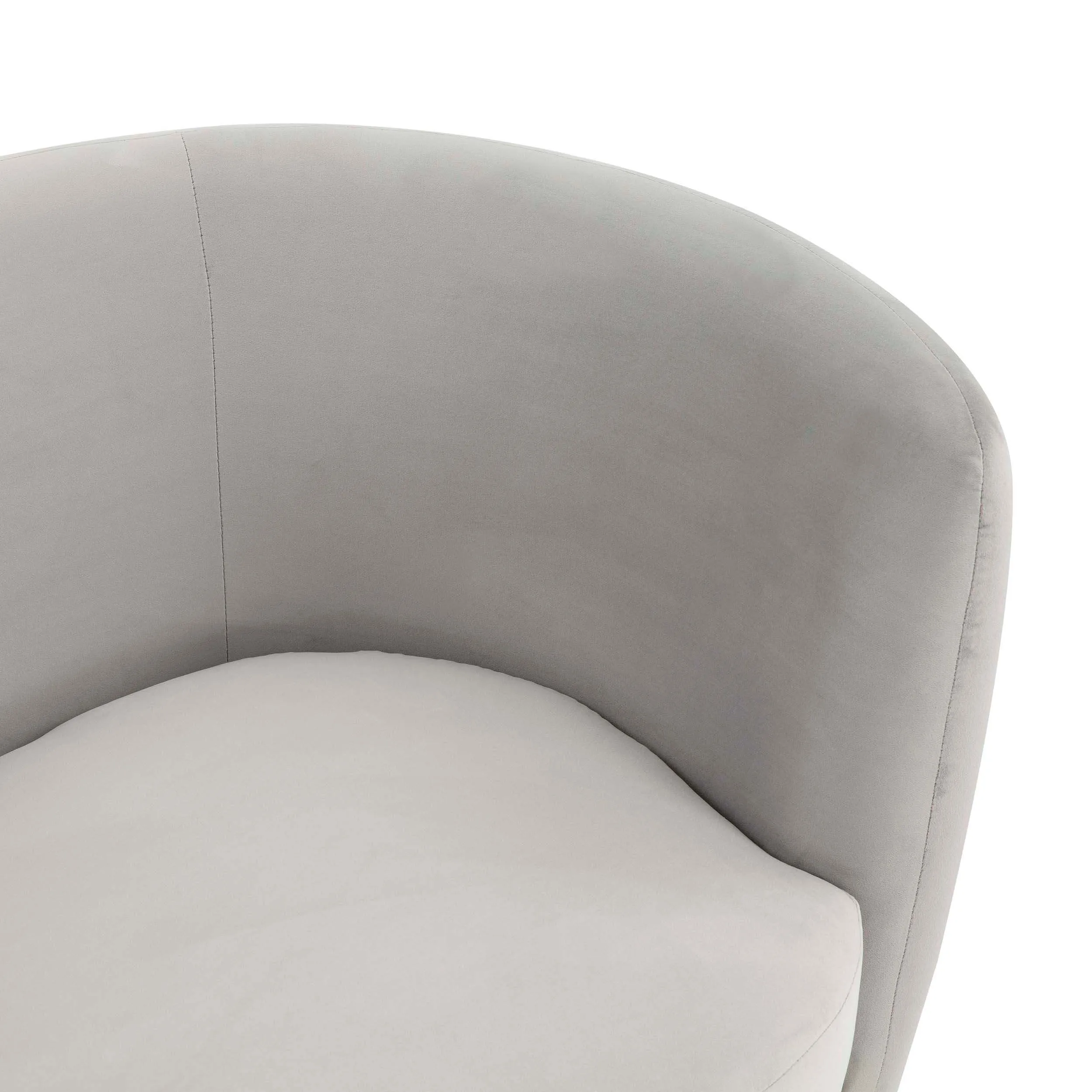 Isabella Loveseat, Light Grey