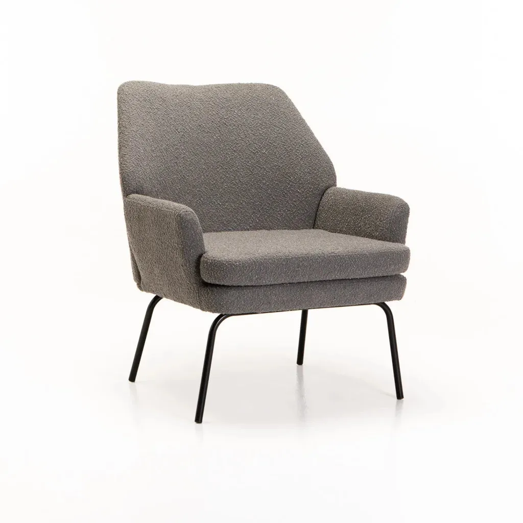 JETT BOUCLÉ FABRIC CHAIR