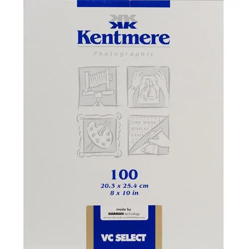 Kentmere - RC VC Select Fine-Lustre 8x10, 100 sheets