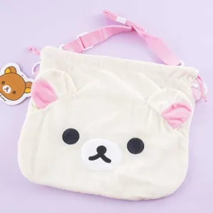 Korilakkuma Drawstring Shoulder Bag