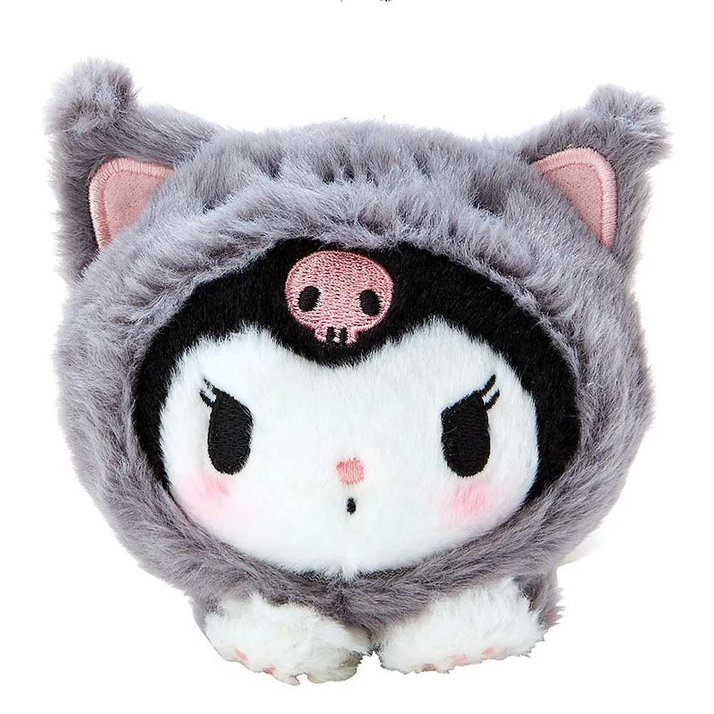 Kuromi Love Cats Plush Mascot Clip-On