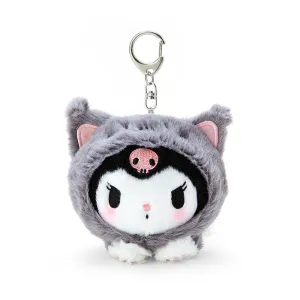 Kuromi Love Cats Plush Mascot Clip-On