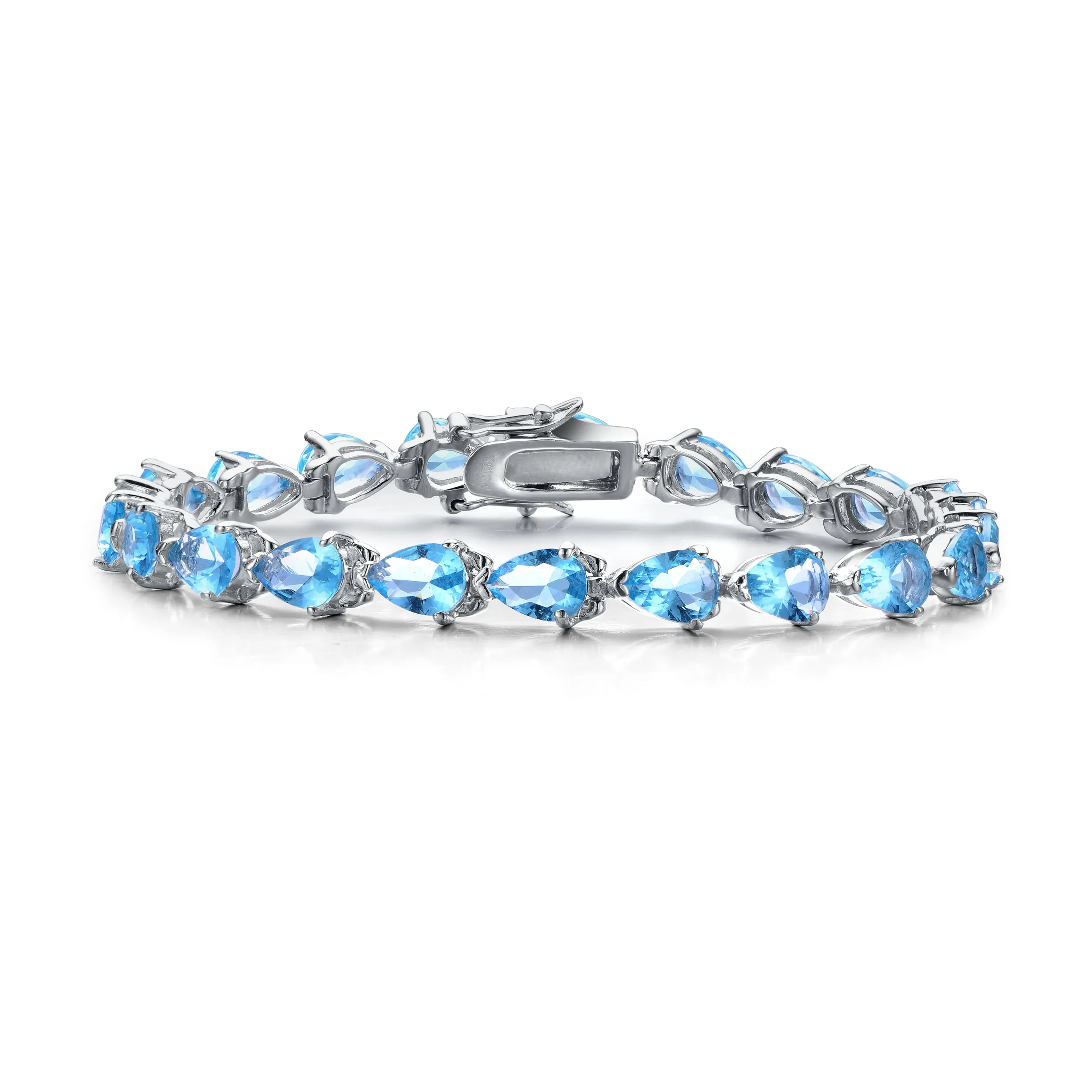 La Scène Blue Tennis Bracelet