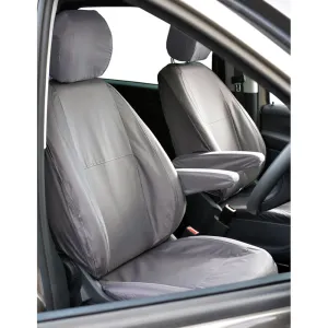 Land Rover Freelander 1 Front 1 1 INKA Tailored Waterproof Seat Covers Grey MY-1997-2006