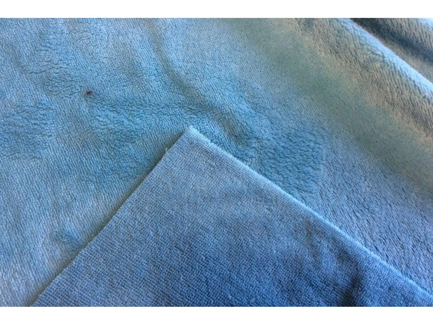 LIGHT BLUE - Luxury Bamboo Very Soft Towelling for Babies, Bags, Beach Wraps, Sky Blue