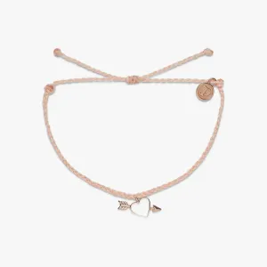 Lovestruck Rose Gold Charm Bracelet