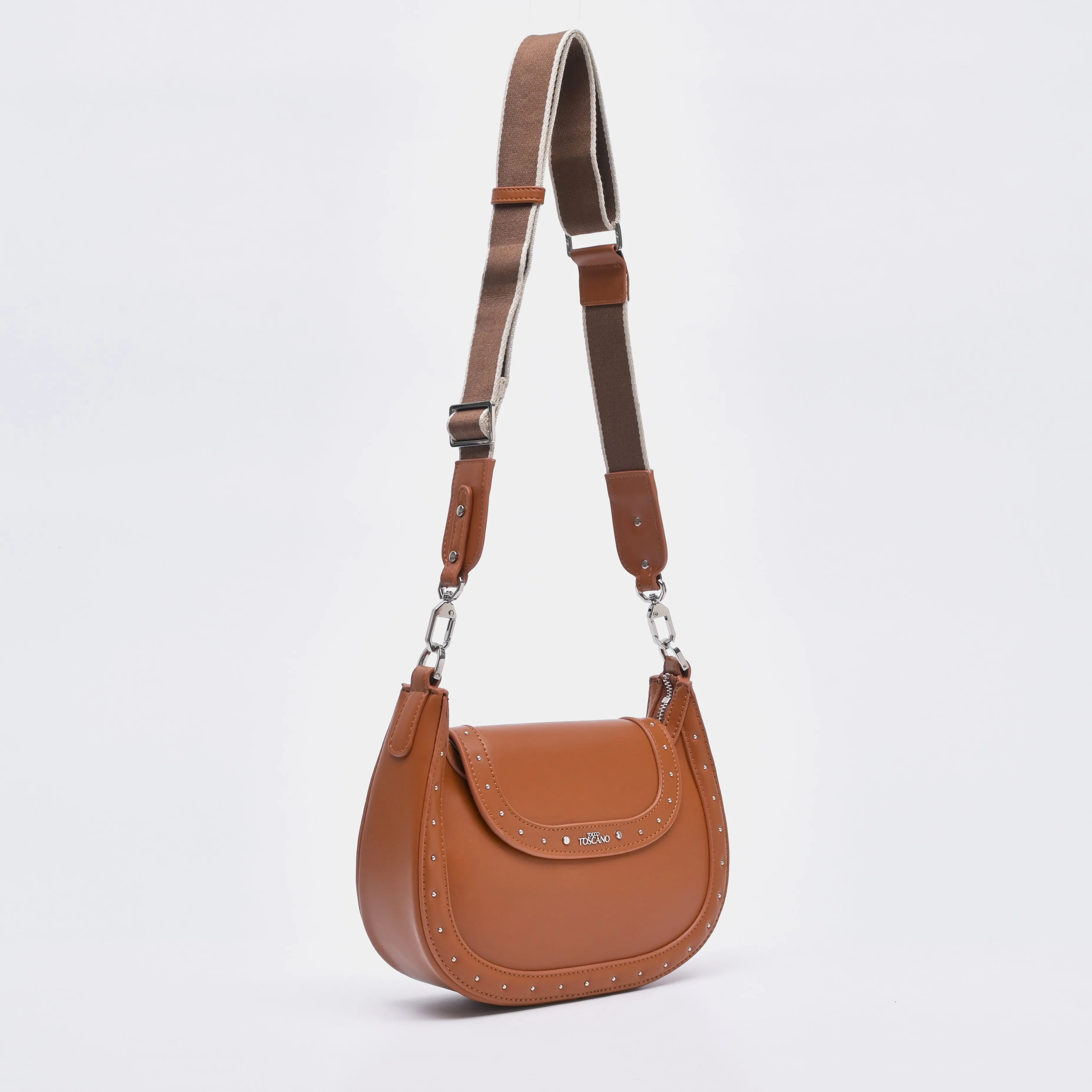 LUNA Loop Oval Shoulder Bag - TLHB1022PN3MH4