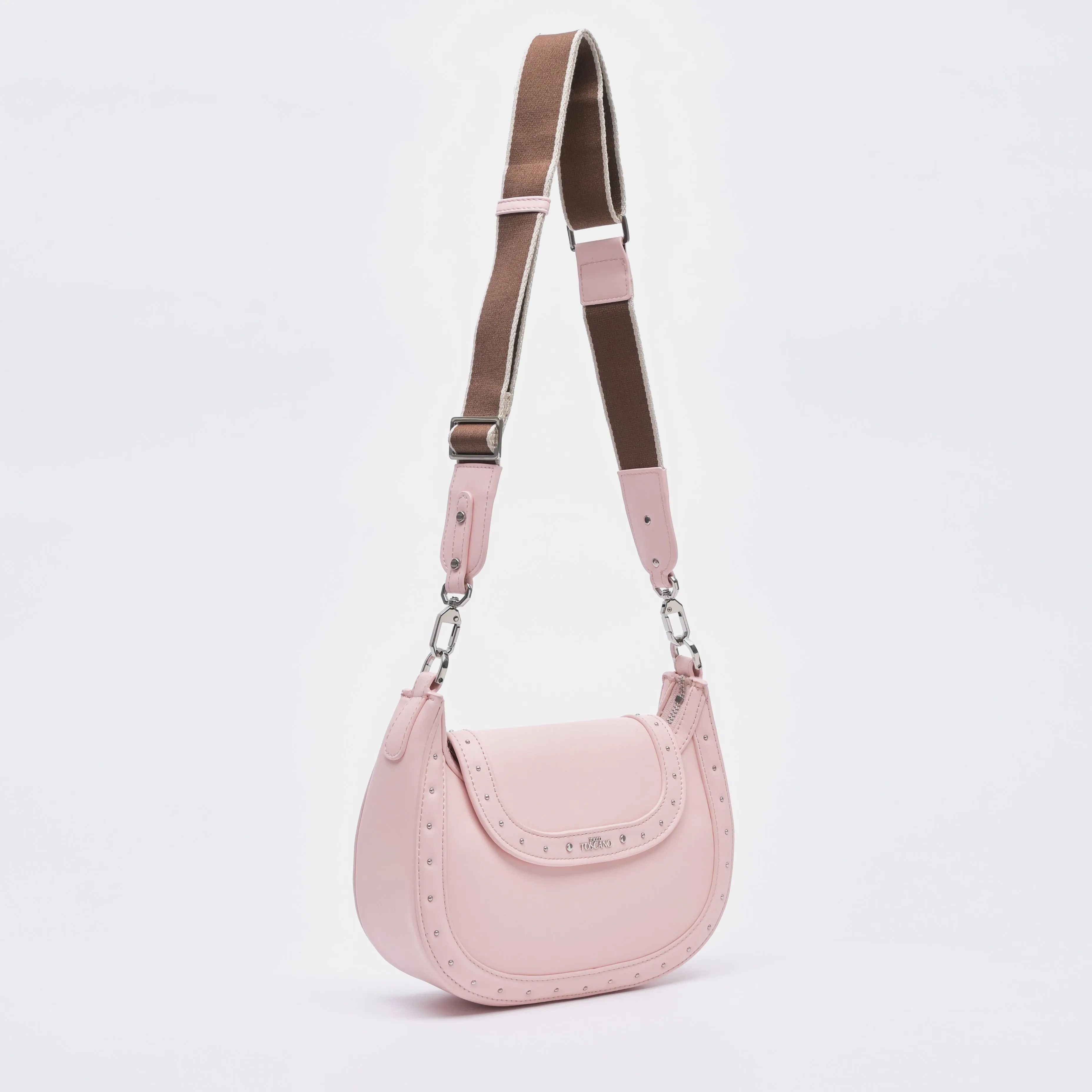 LUNA Loop Oval Shoulder Bag - TLHB1022PN3MH4