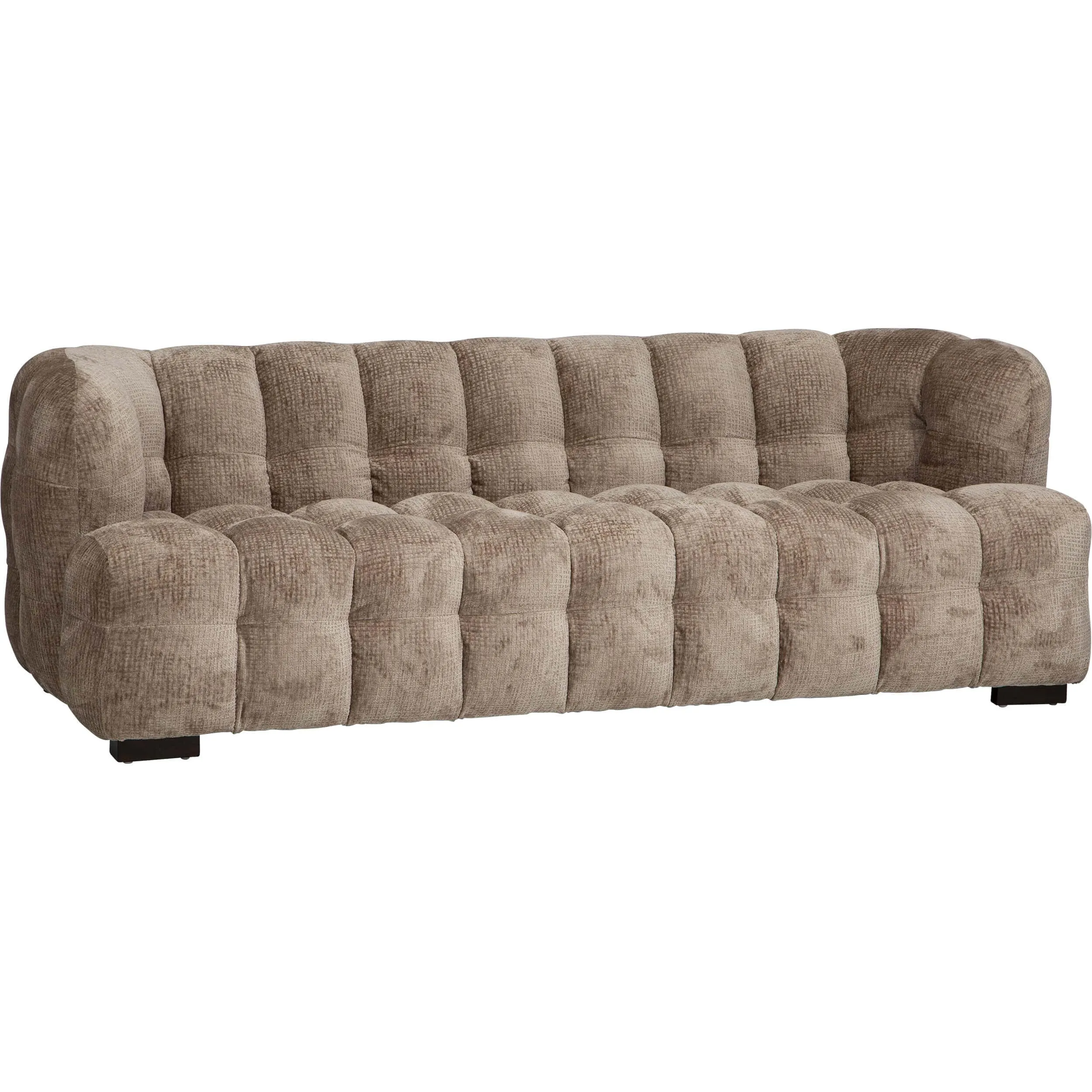 Maeve Puffed Sofa, Glam Sand