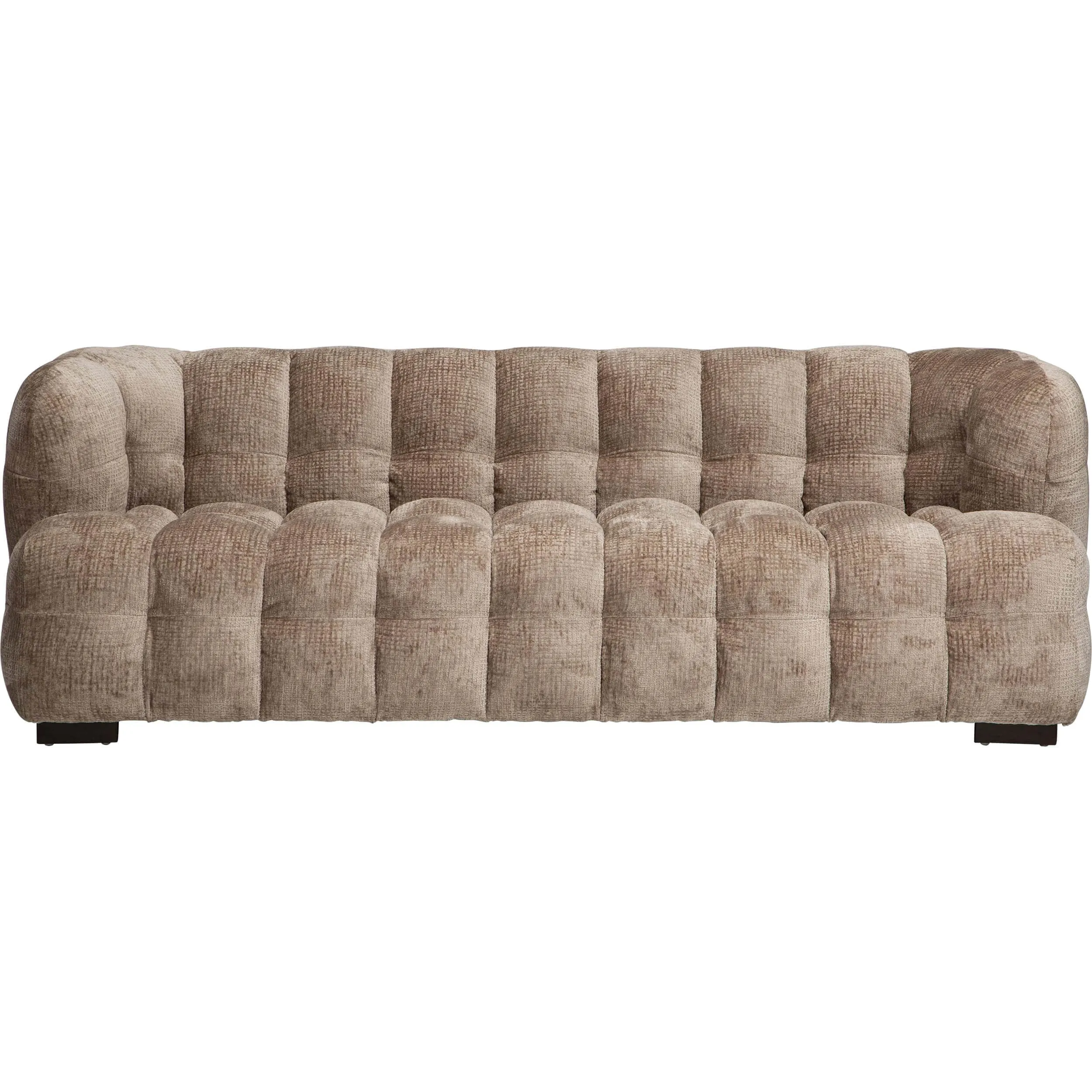 Maeve Puffed Sofa, Glam Sand