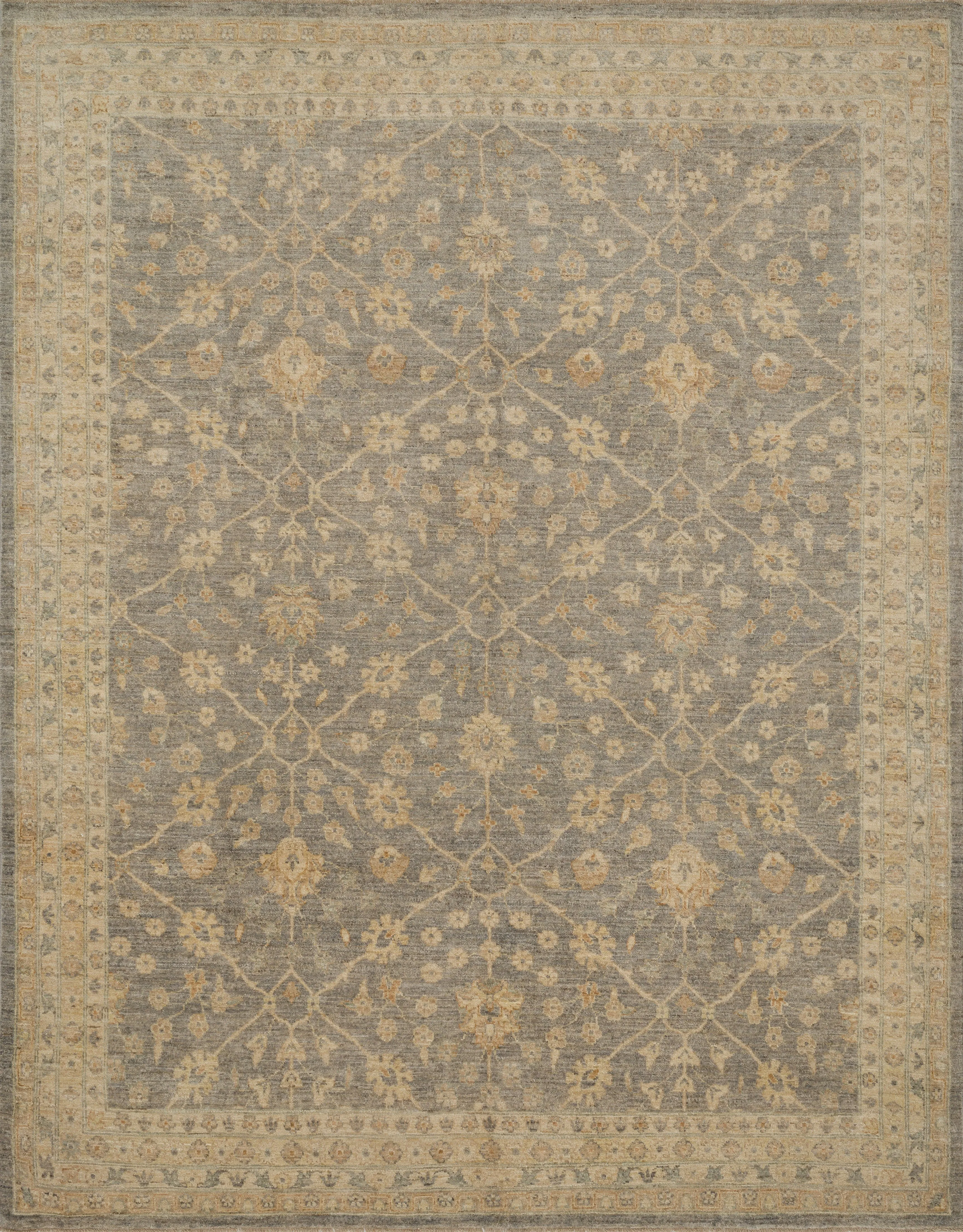 Majestic Rug in Mist & Ivory