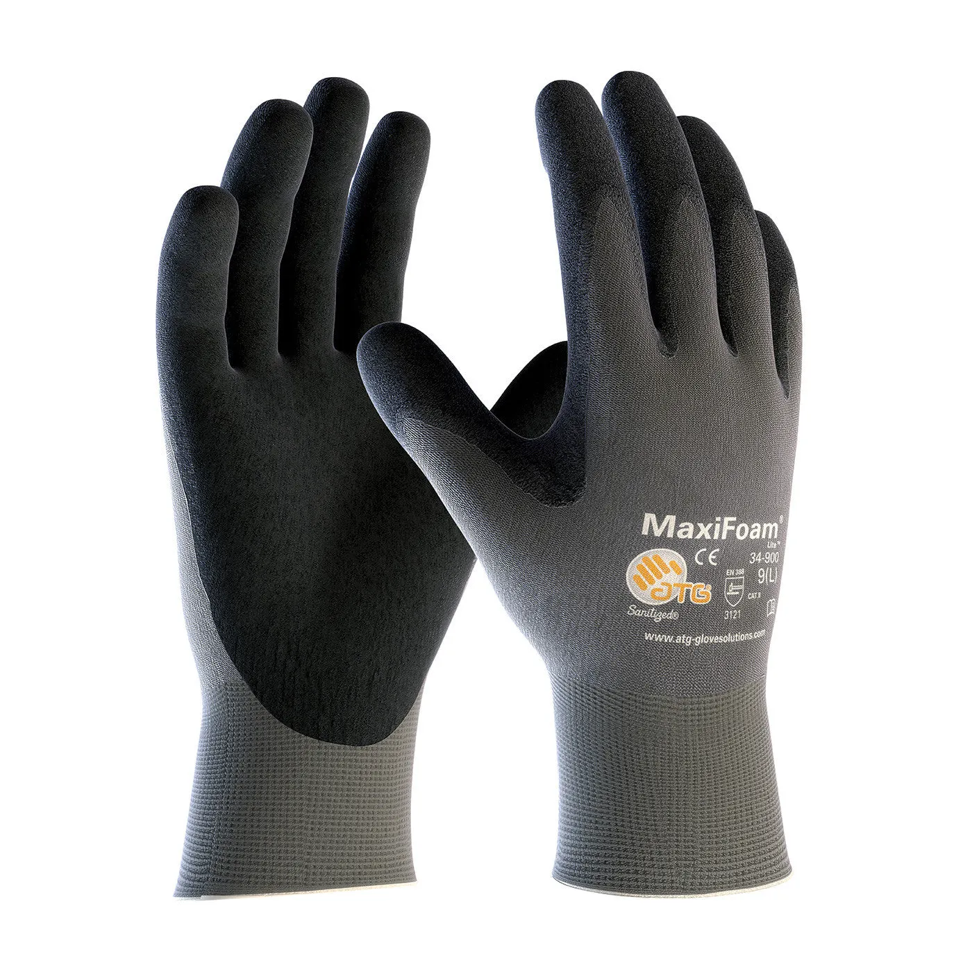 MaxiFoam lite 34-900 Ultra Light Weight Nitrile Coated Work Gloves