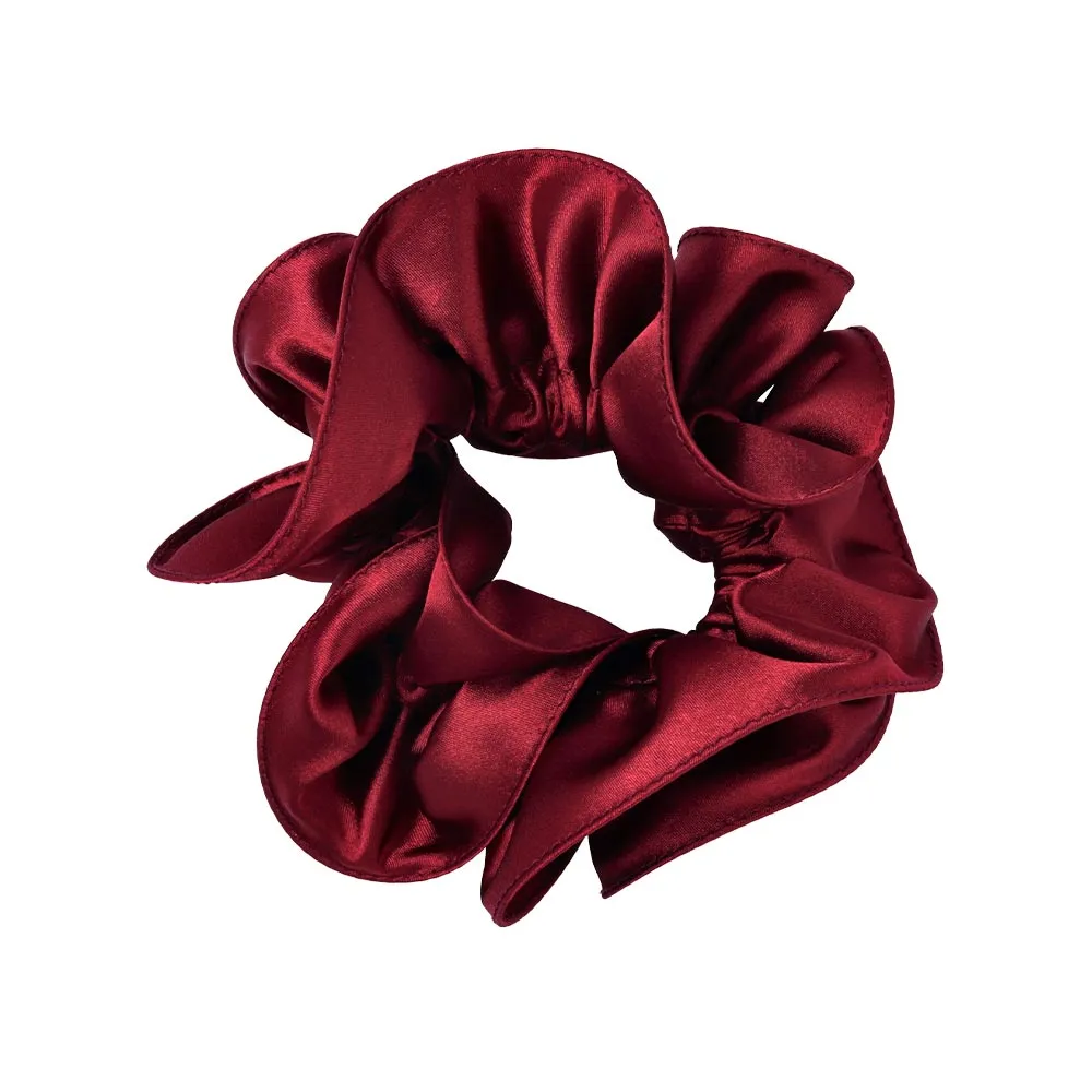 Medium Satin Solid Scrunchie