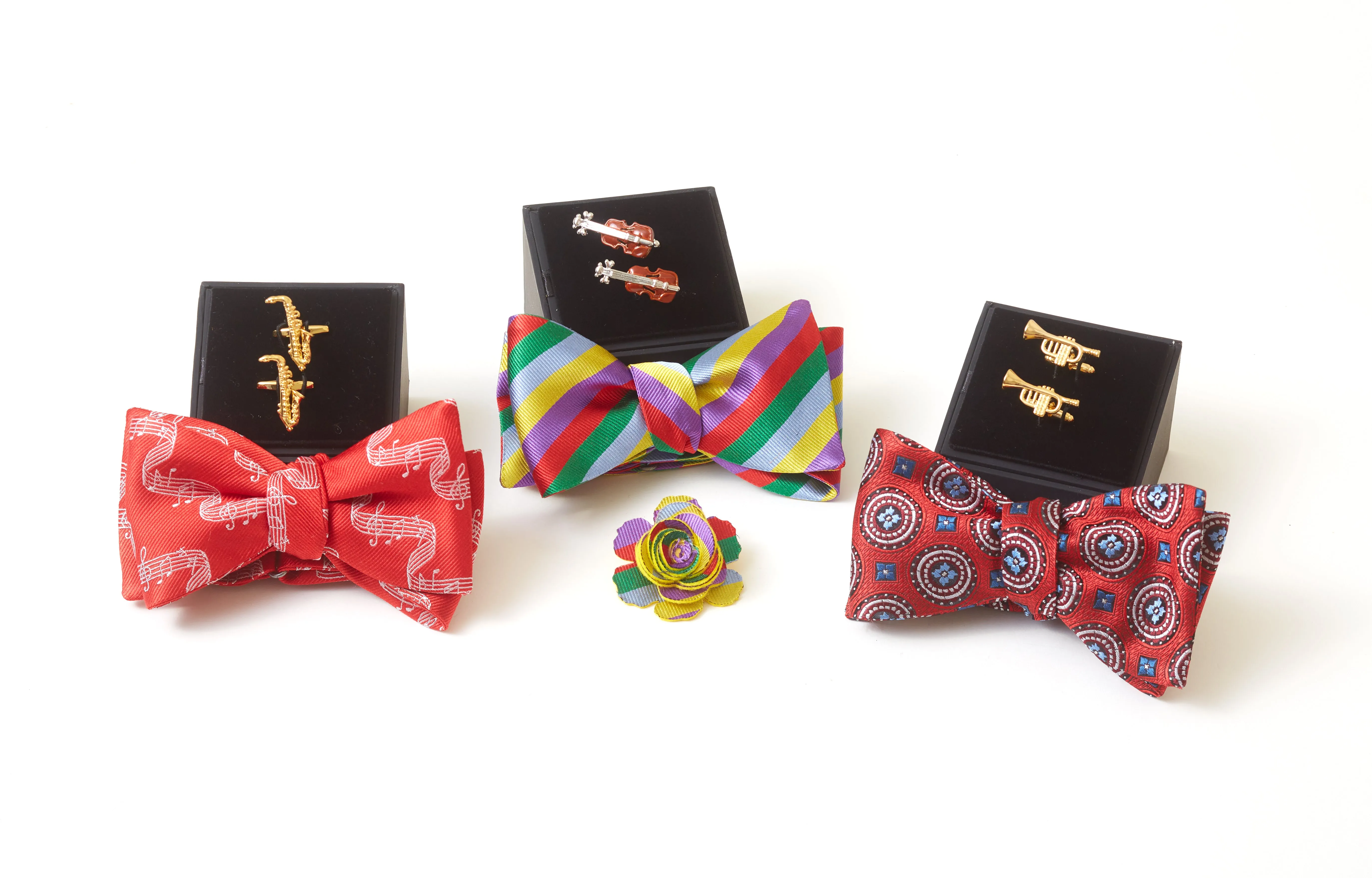 Melodious Red - bow ties