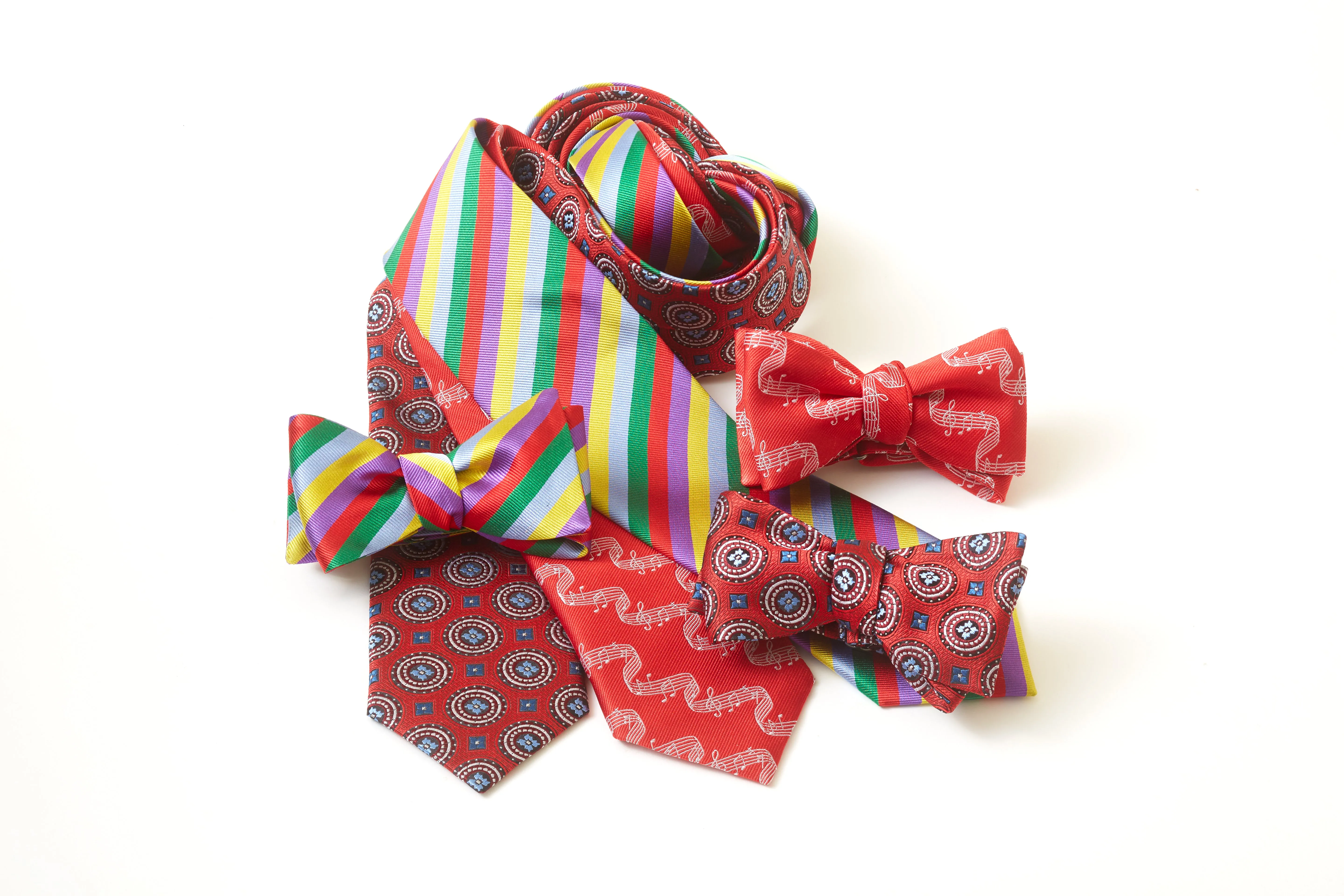 Melodious Red - bow ties