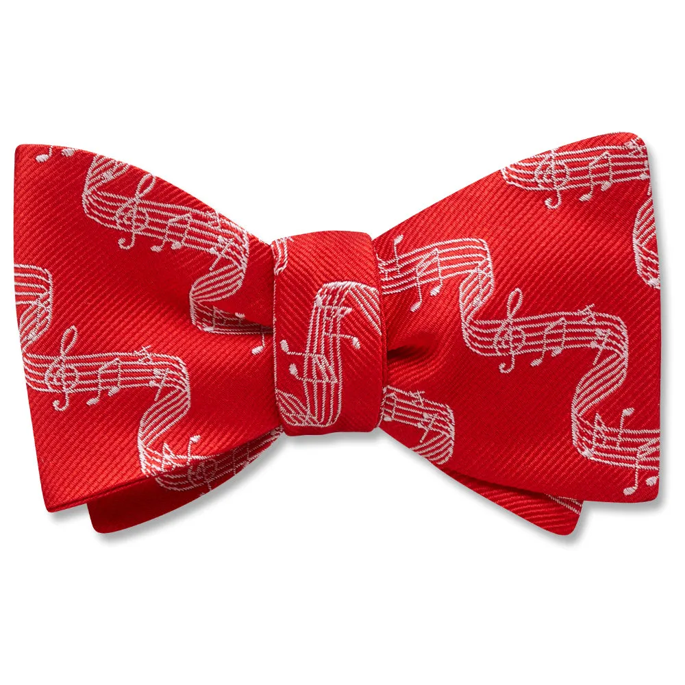 Melodious Red - bow ties