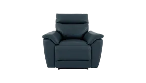 Micah Power Recliner Leather Armchair With Powered Headrests