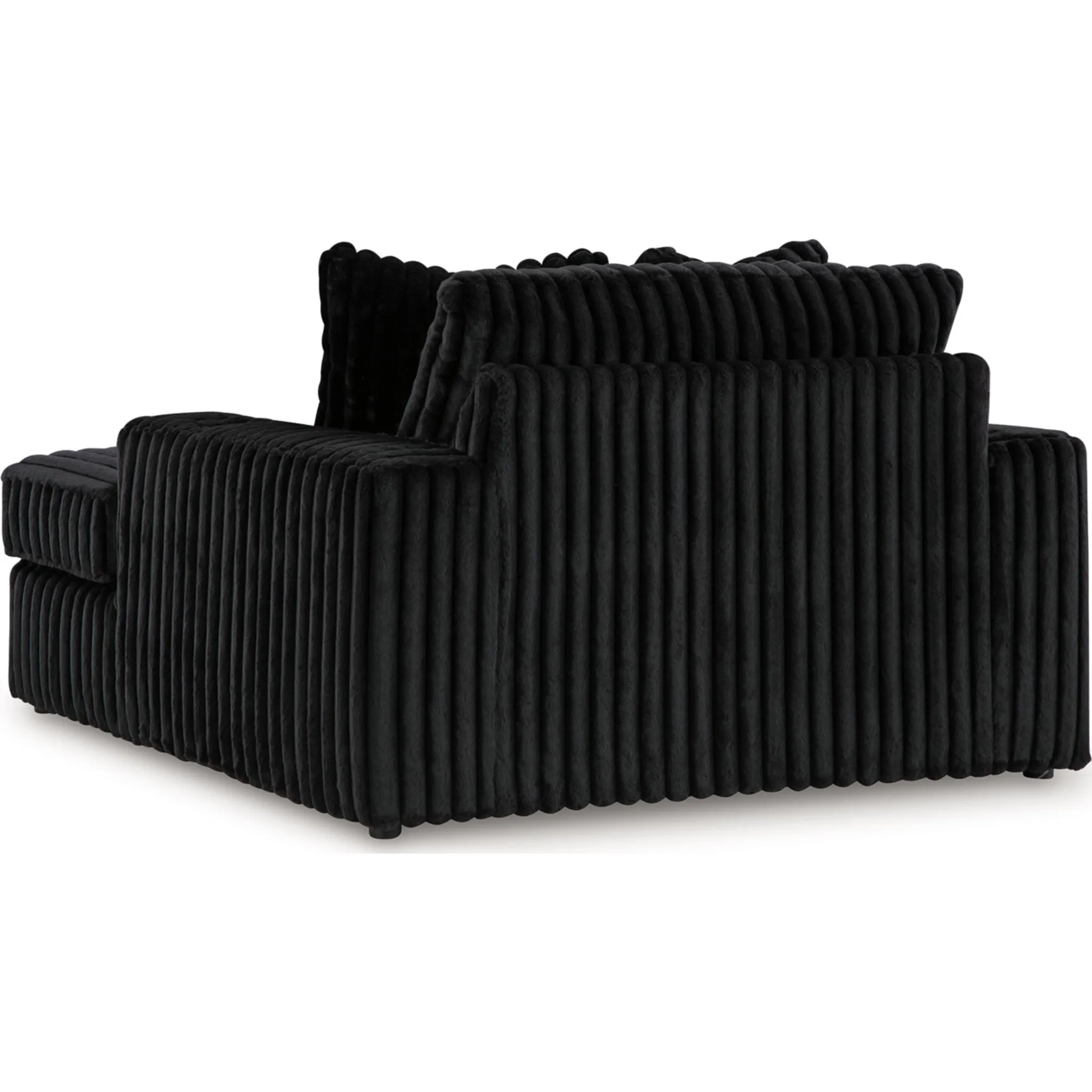 Midnight-Madness Chaise - Onyx