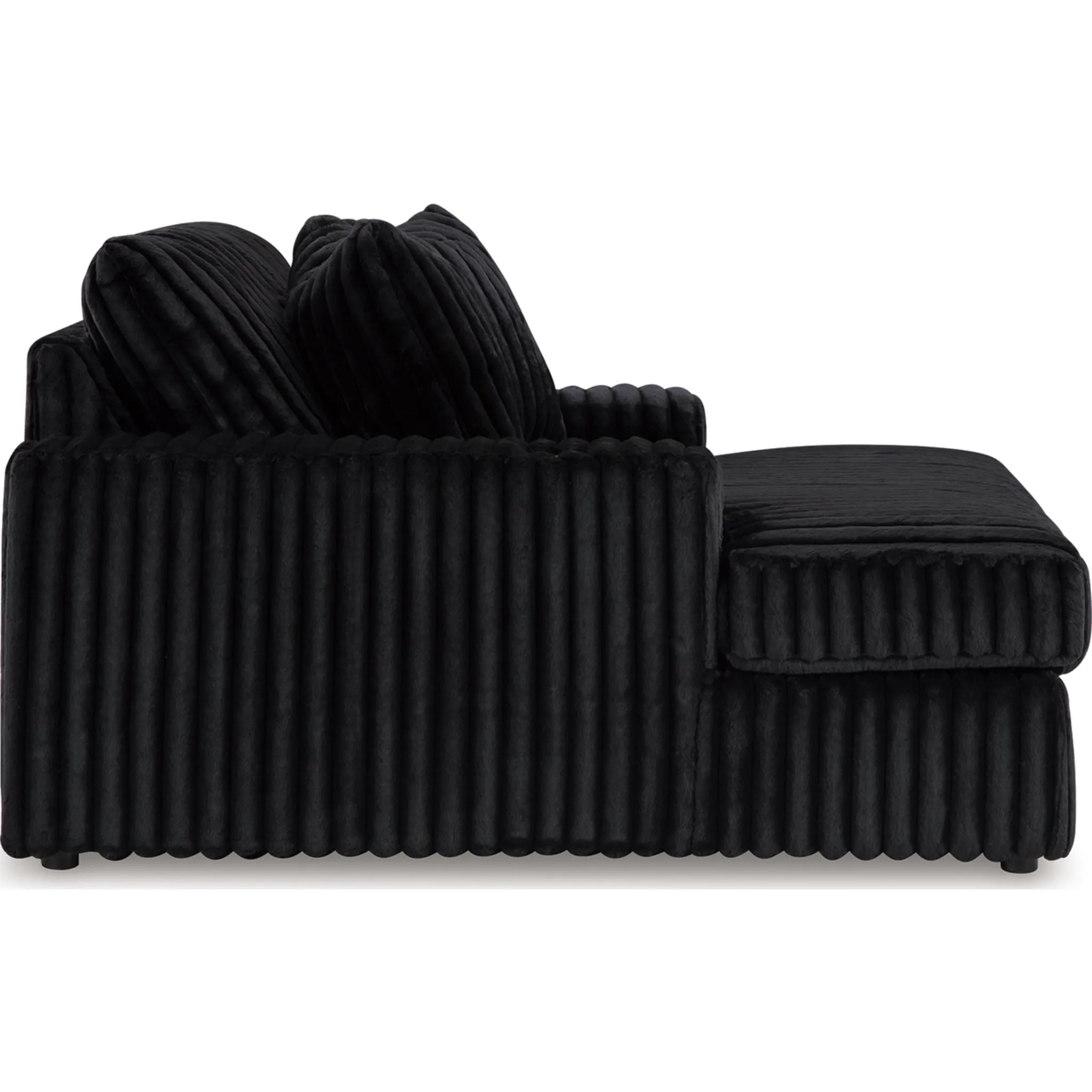 Midnight-Madness Chaise - Onyx